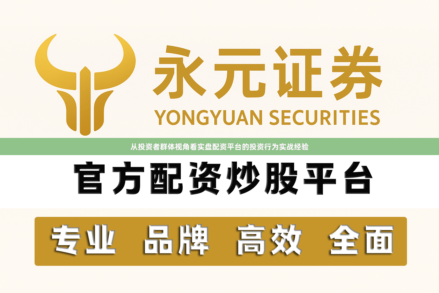 从投资者群体视角看实盘配资平台的投资行为实战经验