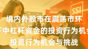 境内外股市在震荡市环境背景下中杠杆资金的投资行为机会与挑战